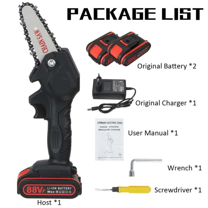 Heavy Dutry Electric Mini Chainsaw Cordless