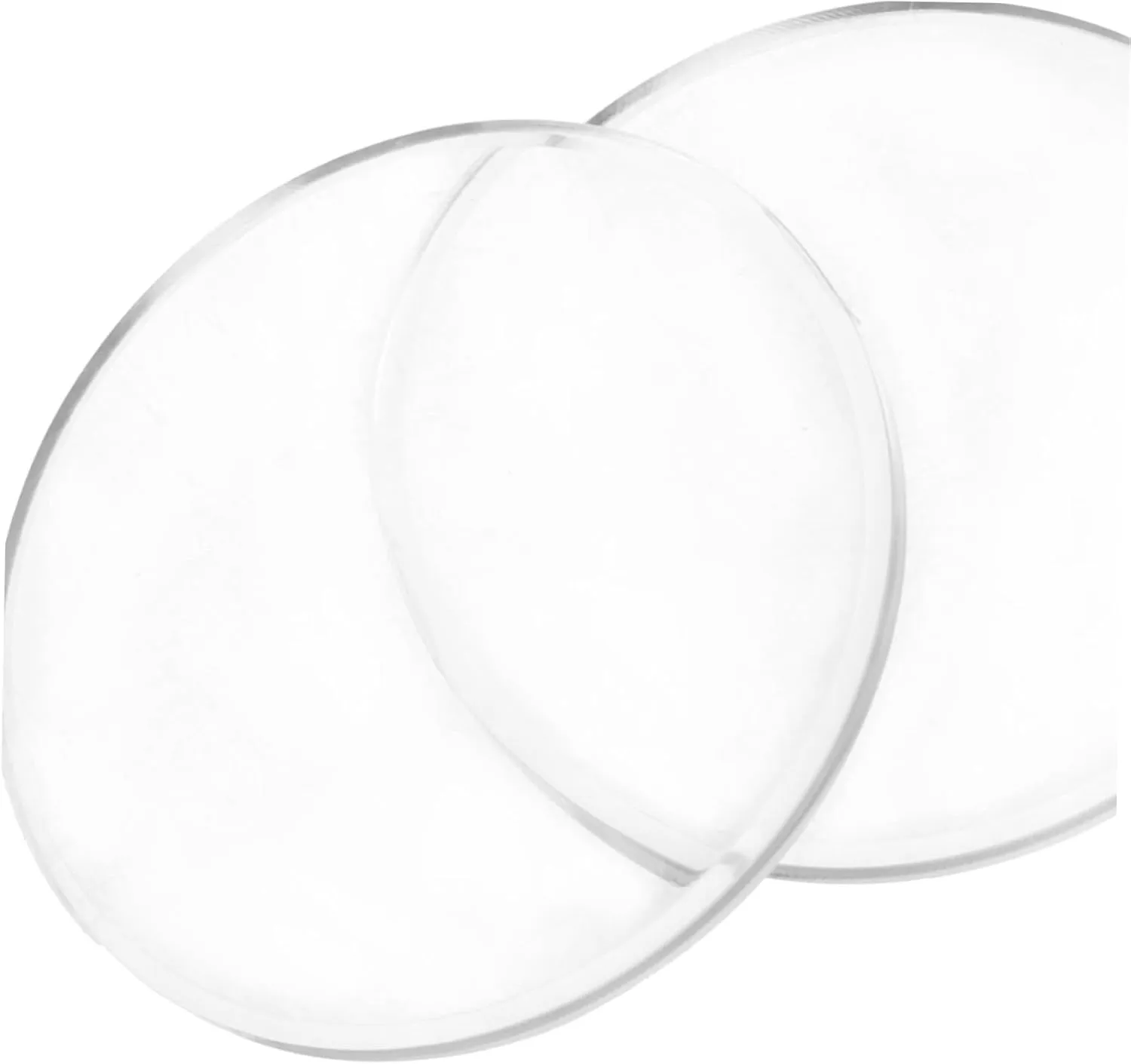 Hemoton 2sets Advanced Acrylic Vr Glasses Lenses Double Convex Plano-Convex for Enhanced Immersion 10pcs*2