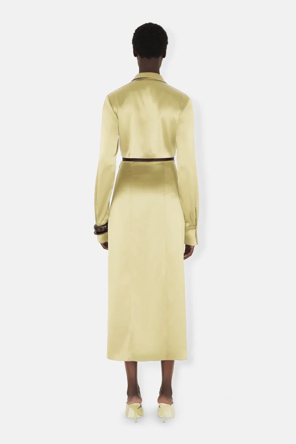 HOCK DRESS - CAMOMILE
