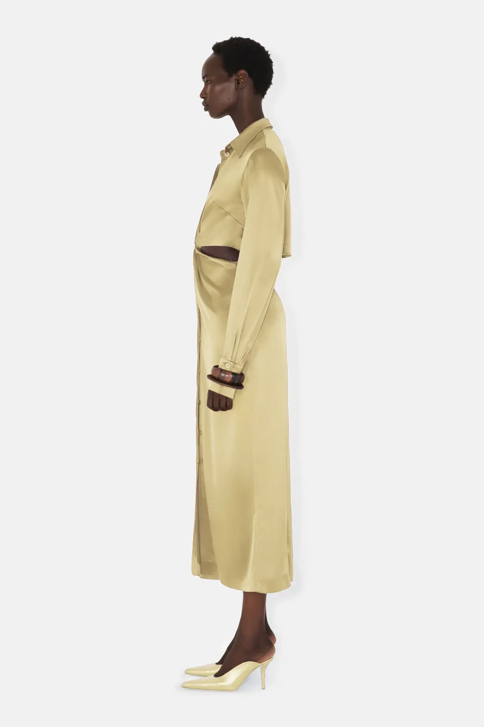 HOCK DRESS - CAMOMILE