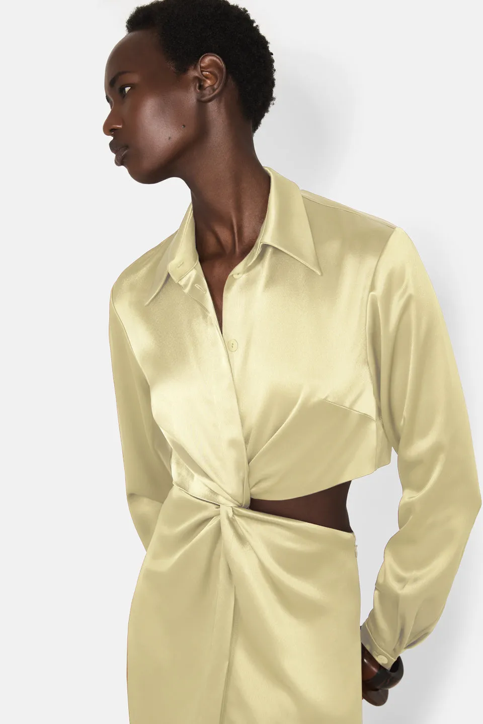 HOCK DRESS - CAMOMILE
