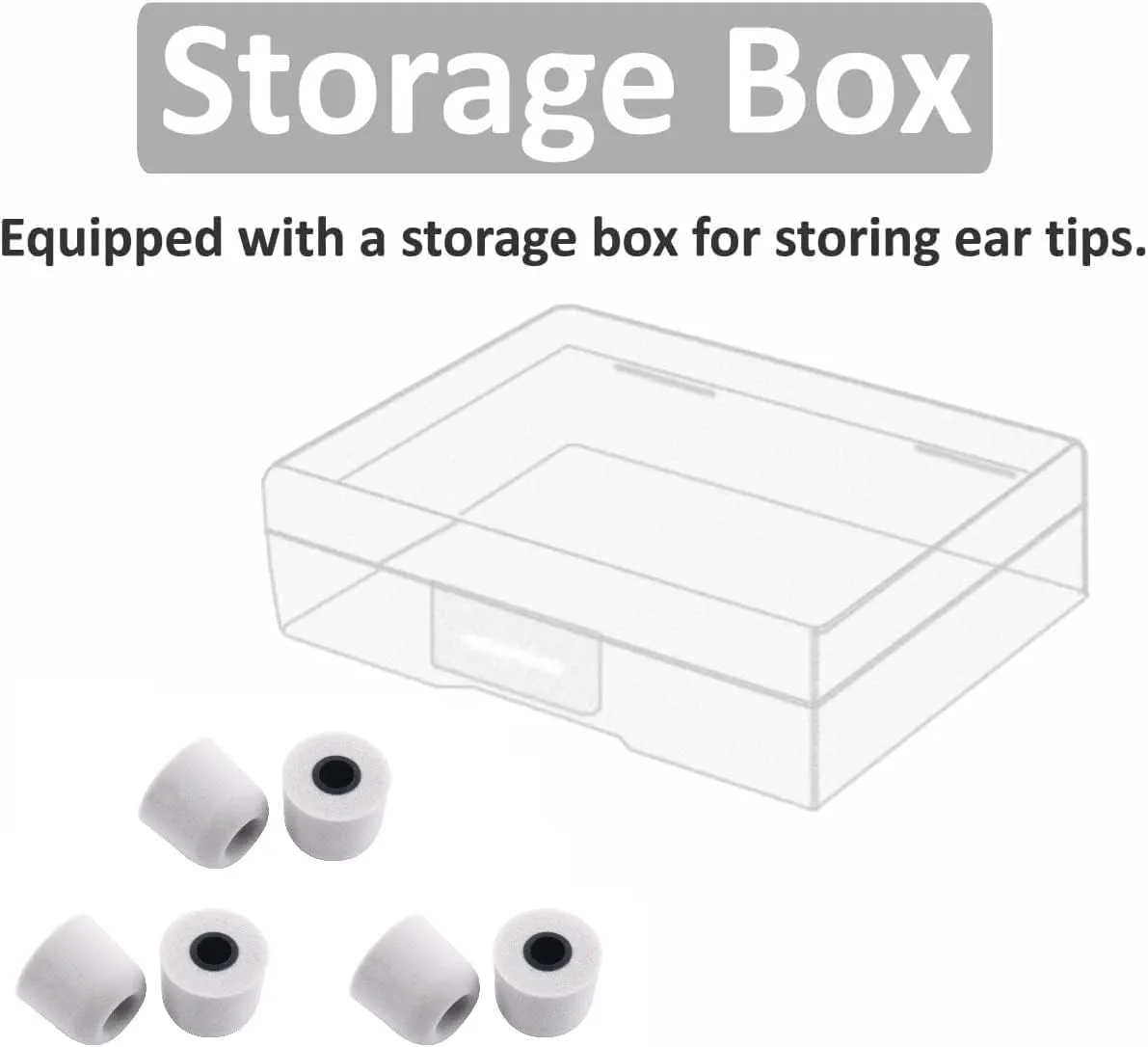 JNSA Replacement for WF 1000XM4 Silver 1000XM5 Memory Foam Ear Tips Noise Canceling Foam Eartips Ear Plug Ear Tip Foam Ear Caps M Size 3 Pairs, [Fit in Case], Silver,Medium Size (FoamXM4S3PM)