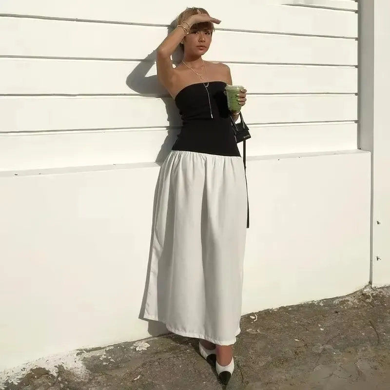 Justina Drop Waist Dress