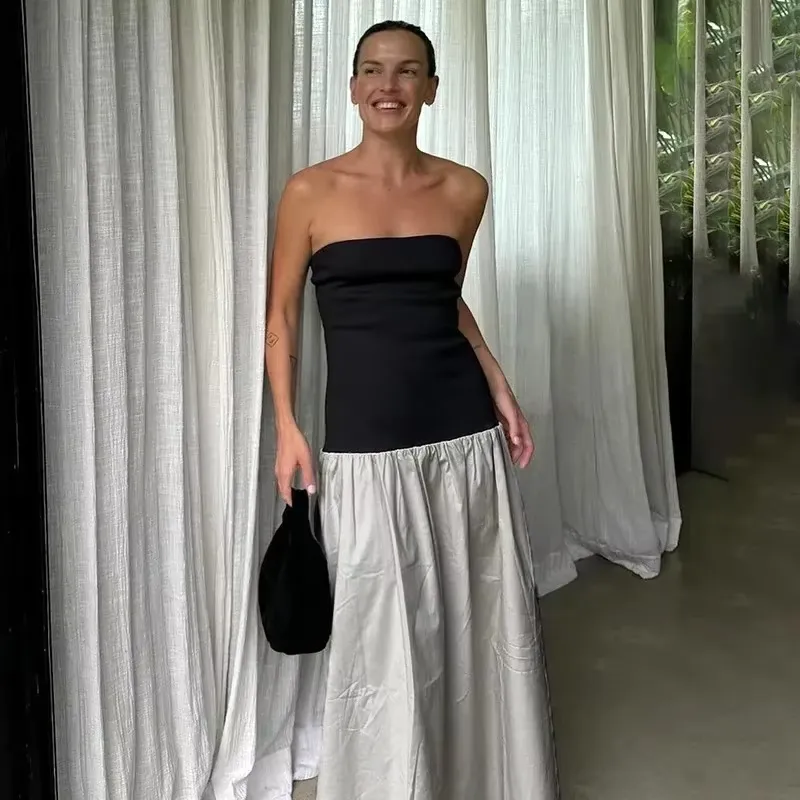 Justina Drop Waist Dress