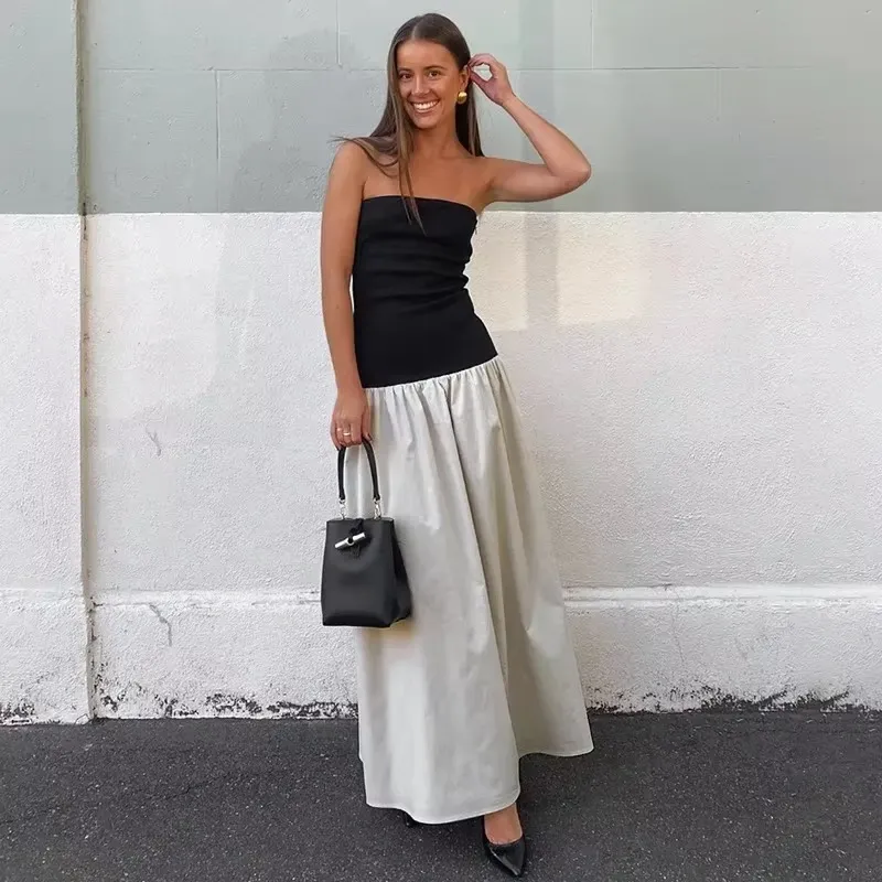 Justina Drop Waist Dress