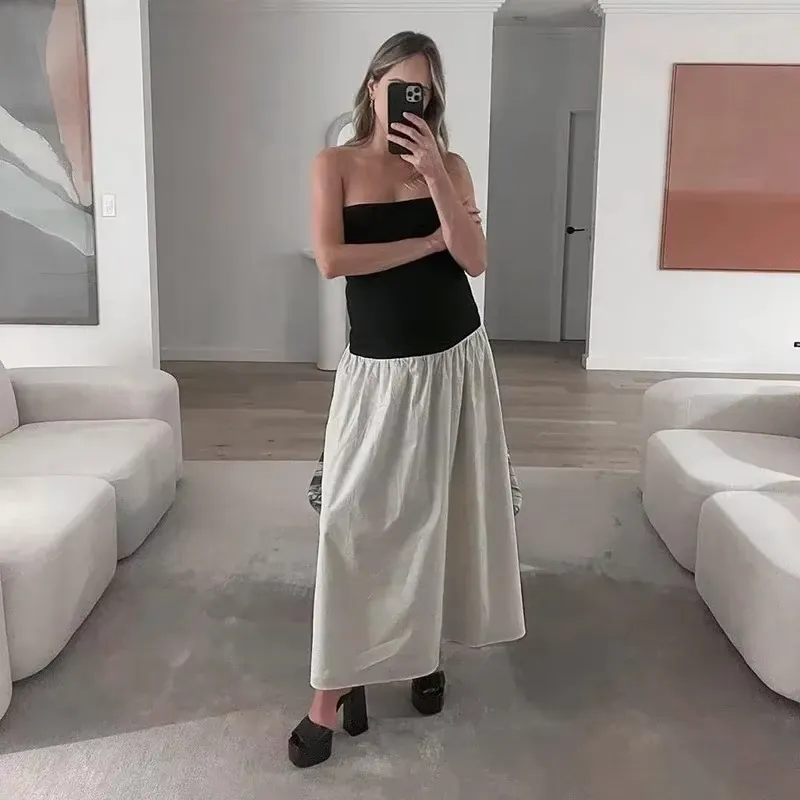 Justina Drop Waist Dress
