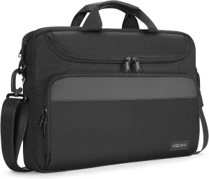 KIZUNA Laptop Bag Case 13 Inch Computer Shoulder Sleeve for 13.6" New MacBook Air M2/MacBook Pro 14 M2 Pro M1 MAX/14 Lenovo ThinkPad X1 Carbon/Yoga C740 S740 C930/IdeaPad Flex 5i/Dell, Black