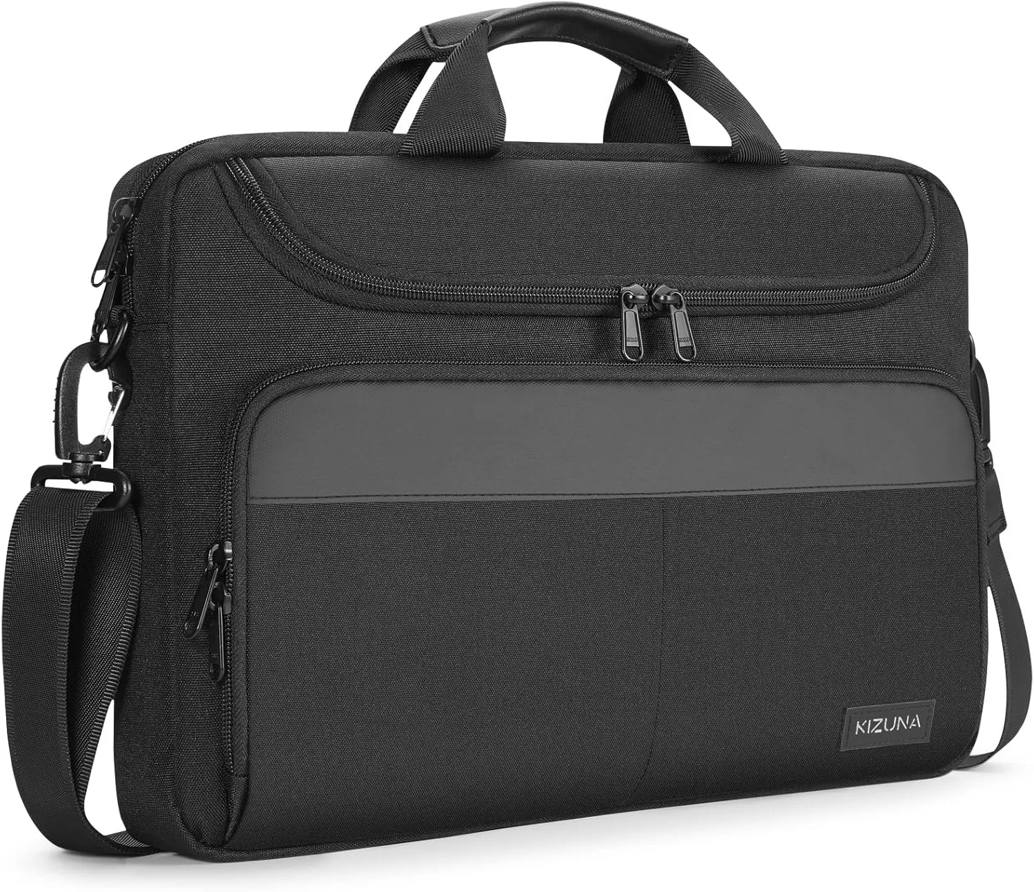 KIZUNA Laptop Bag Case 13 Inch Computer Shoulder Sleeve for 13.6" New MacBook Air M2/MacBook Pro 14 M2 Pro M1 MAX/14 Lenovo ThinkPad X1 Carbon/Yoga C740 S740 C930/IdeaPad Flex 5i/Dell, Black