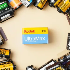 Kodak Ultramax 400 35mm Versatile Color Film- 36 EXP.