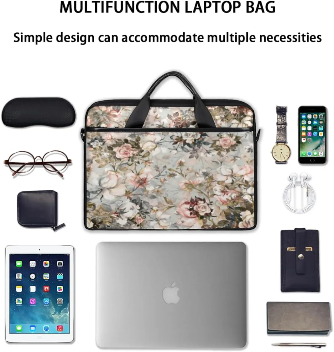 Laptop Bag Case Shoulder Messenger Carrying Bag 13 14 15 Inch Waterproof Computer Sleeve Cover