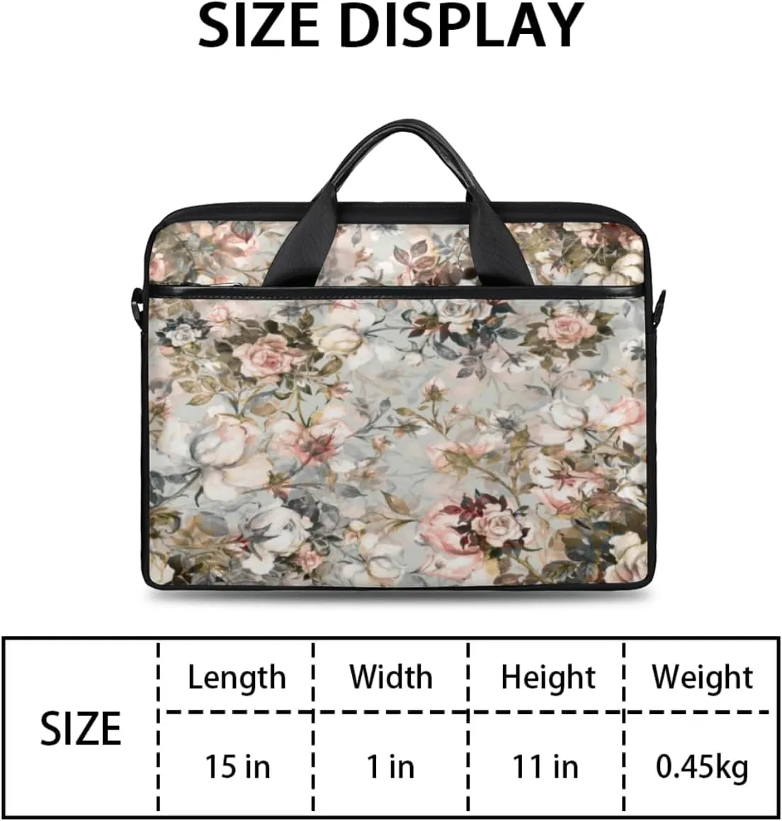 Laptop Bag Case Shoulder Messenger Carrying Bag 13 14 15 Inch Waterproof Computer Sleeve Cover
