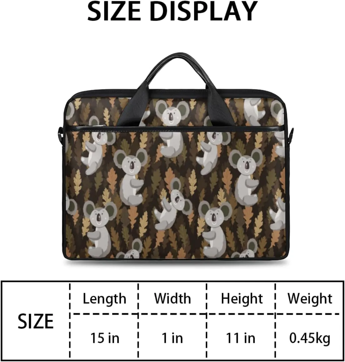 Laptop Bag Case Shoulder Messenger Carrying Bag 13 14 15 Inch Waterproof Computer Sleeve Cover