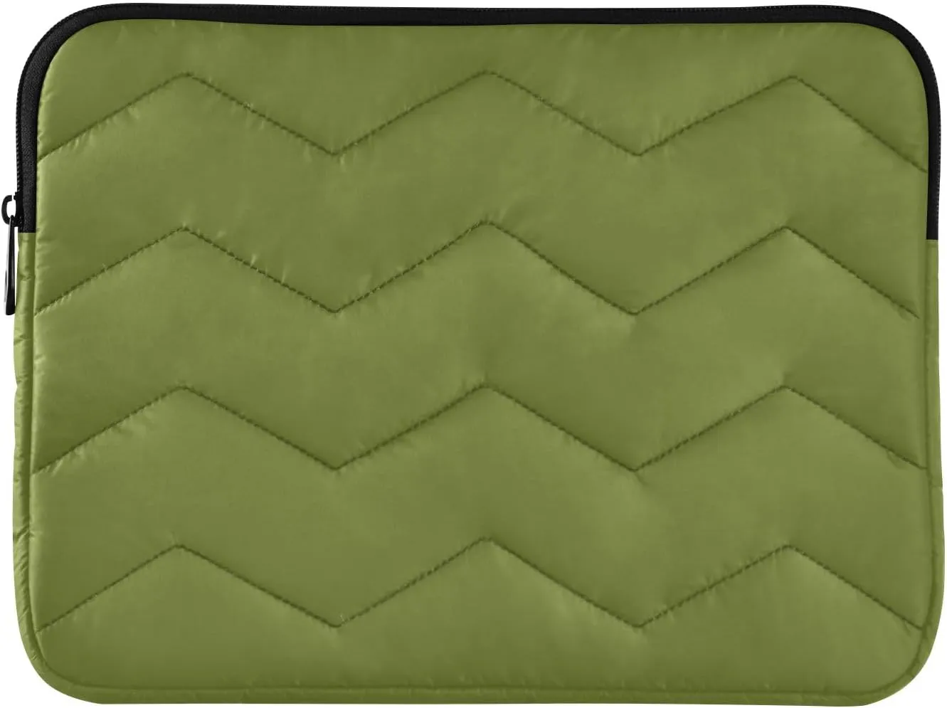 Laptop Cases Moss Green Waterproof Briefcase Bag Durable Computer Carrying Bag, 15-15.6 Inch