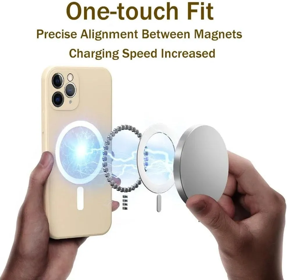 Liquid Silicone Case for iPhone 15 11 13 12 14 Pro Max XR Xs Plus Phone Magnetic Wireless Charging for Cover,red, for iPhone 14Promax
