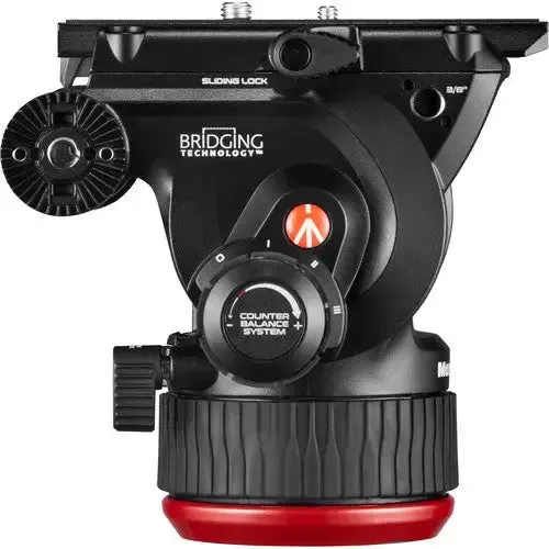 Manfrotto 504X Fluid Video Head with 635 FAST Carbon Fibre Tripod