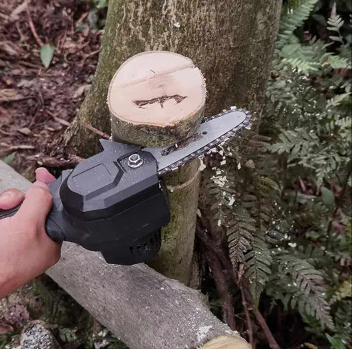 Mini Electric Battery Powered Cordless Chainsaw