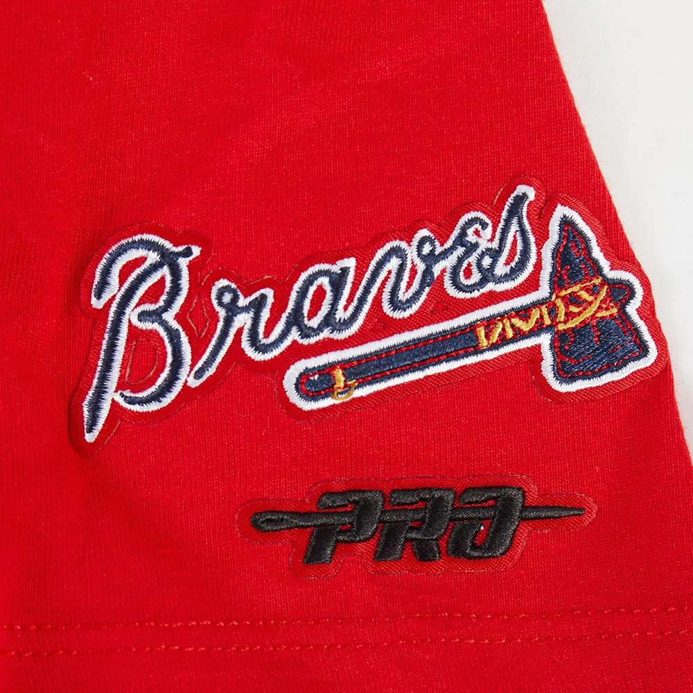 MLB ATLANTA BRAVES CLASSIC BIG GIRLS TOP DRESS (RED)