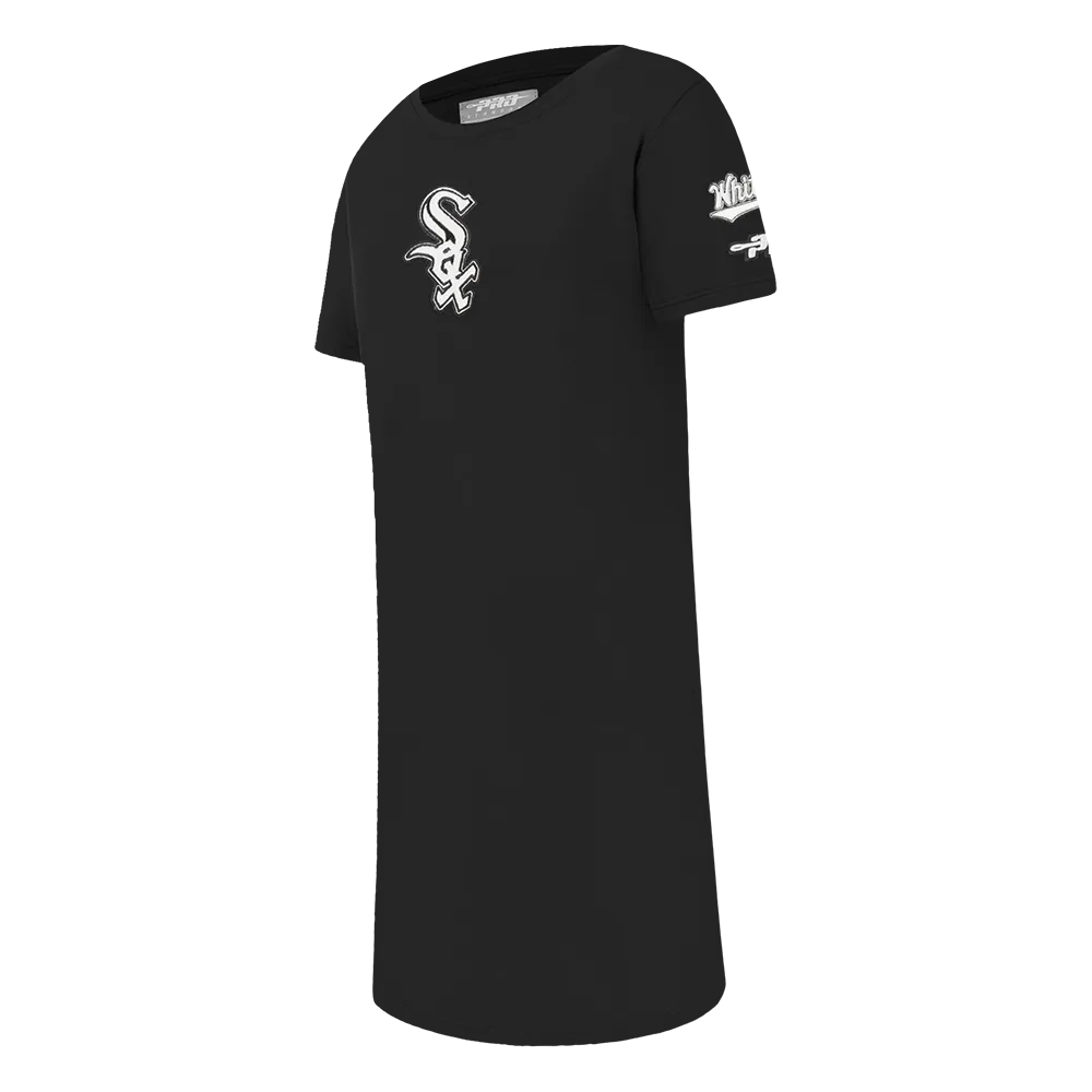 MLB CHICAGO WHITE SOX CLASSIC BIG GIRLS TOP DRESS (BLACK)
