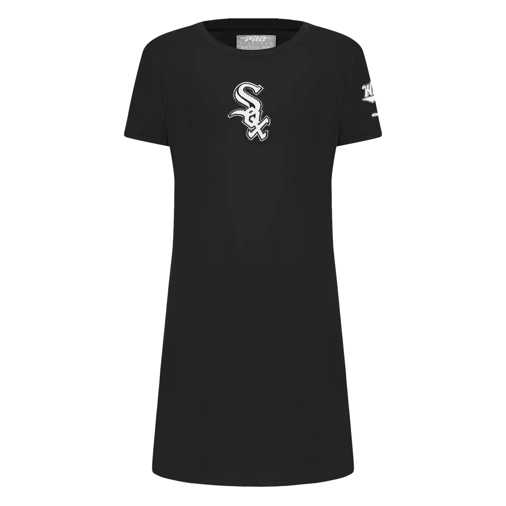 MLB CHICAGO WHITE SOX CLASSIC BIG GIRLS TOP DRESS (BLACK)