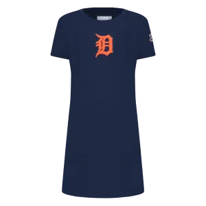 MLB DETROIT TIGERS CLASSIC BIG GIRLS TOP DRESS (MIDNIGHT NAVY)