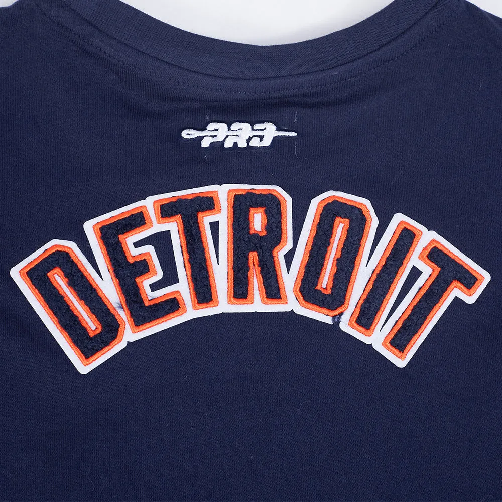 MLB DETROIT TIGERS CLASSIC BIG GIRLS TOP DRESS (MIDNIGHT NAVY)