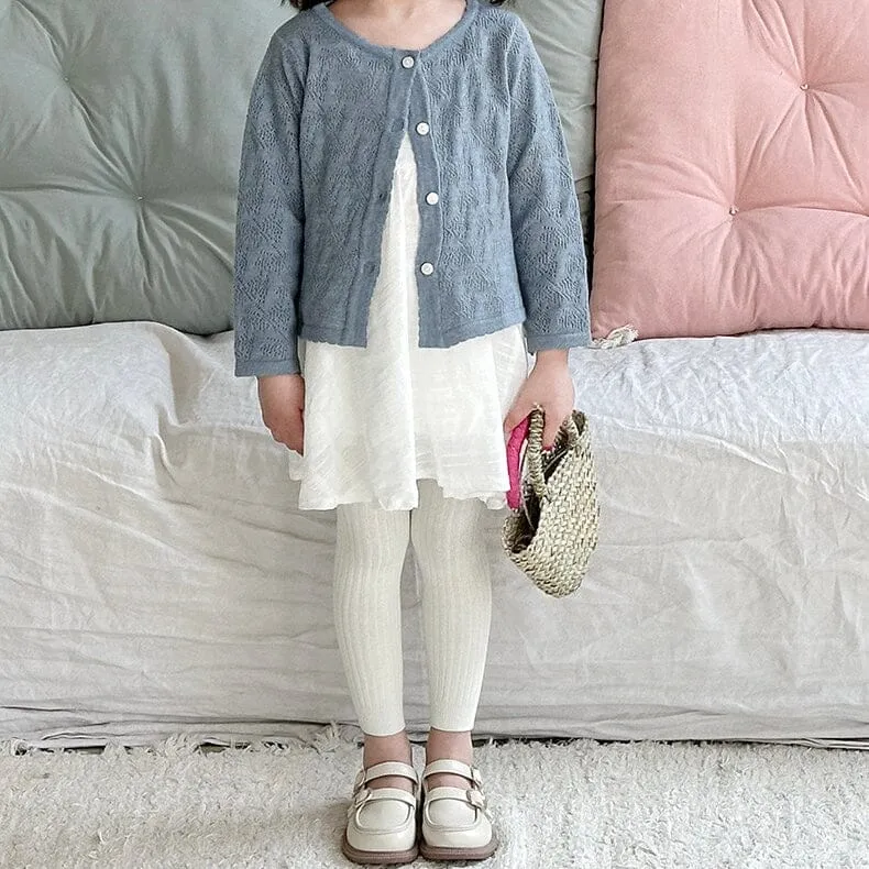 Momo Solid Color Ribbed Leggings