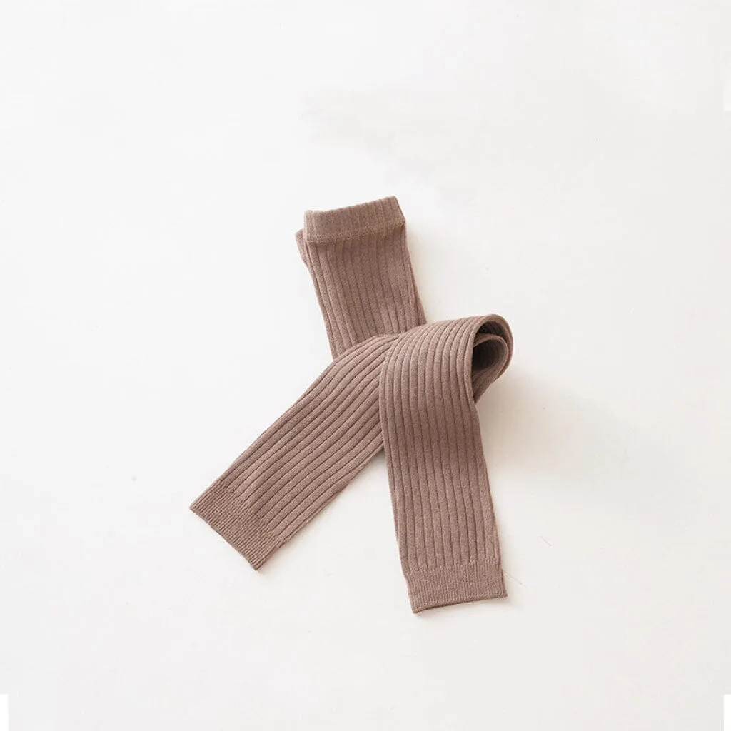 Momo Solid Color Ribbed Leggings