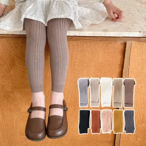 Momo Solid Color Ribbed Leggings