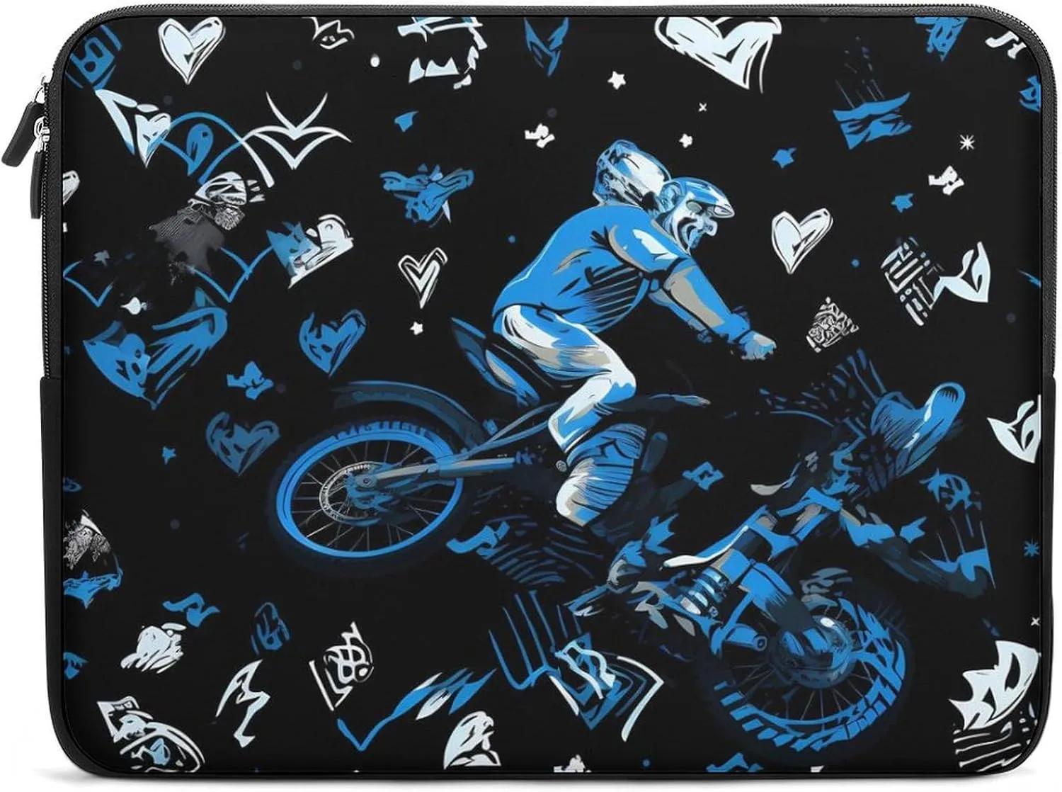 Motorcycle Laptop Case Sleeve Bag 15inch Durable Shockproof Protective Computer Carrying Cover Briefcase