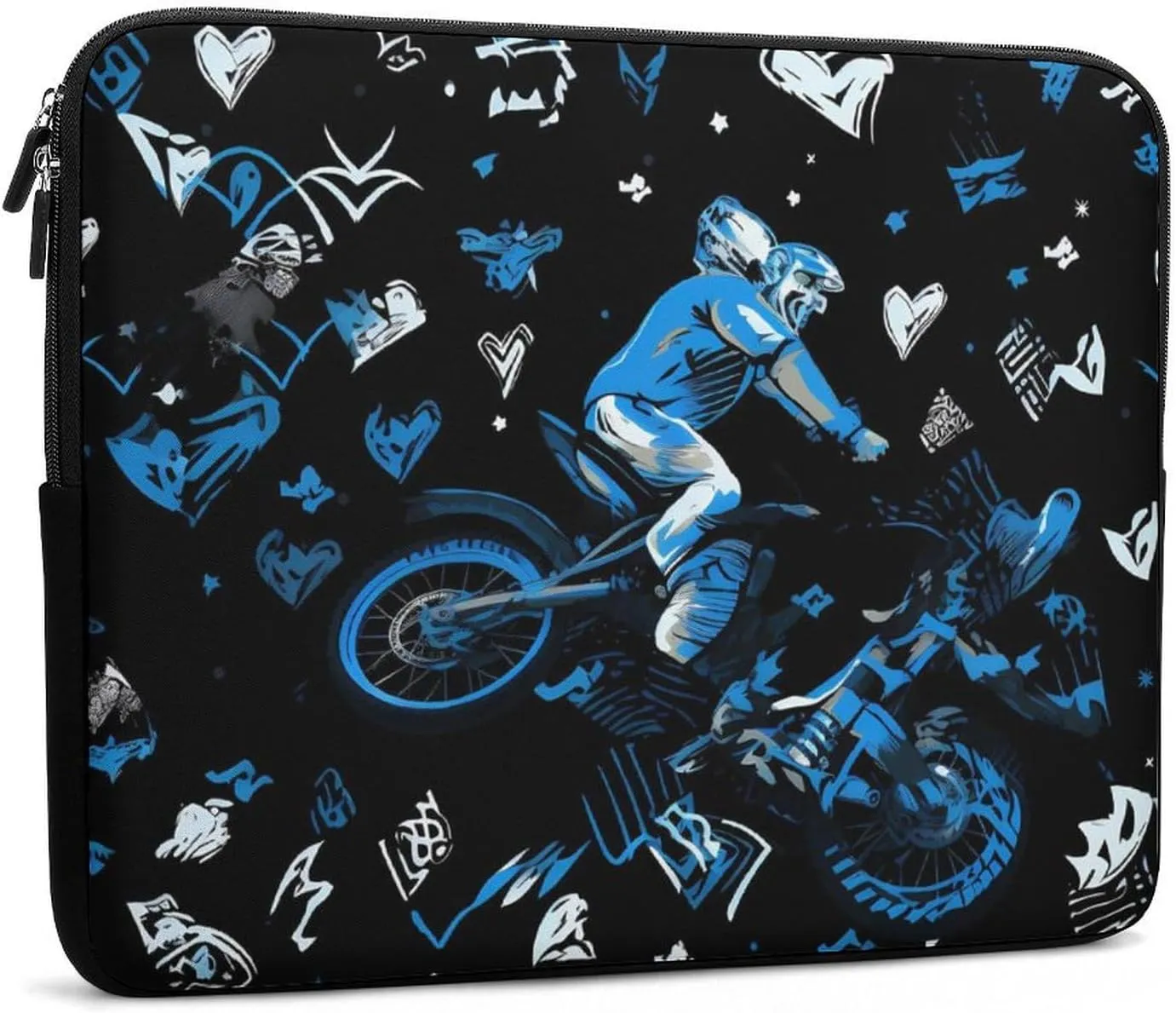Motorcycle Laptop Case Sleeve Bag 15inch Durable Shockproof Protective Computer Carrying Cover Briefcase