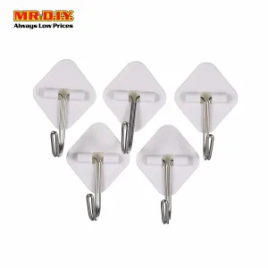 MR HOOK Adhesive Permanent Plastic Hook