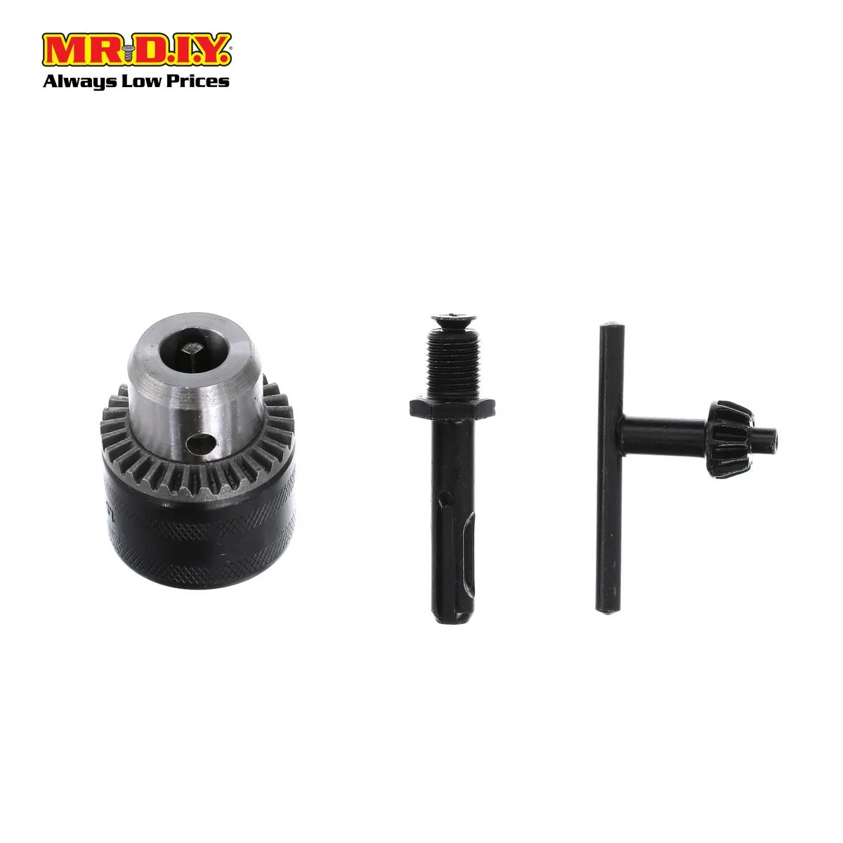 (MR.DIY) Drill Chuck With Shaft Adaptor Chuck Set 13mm