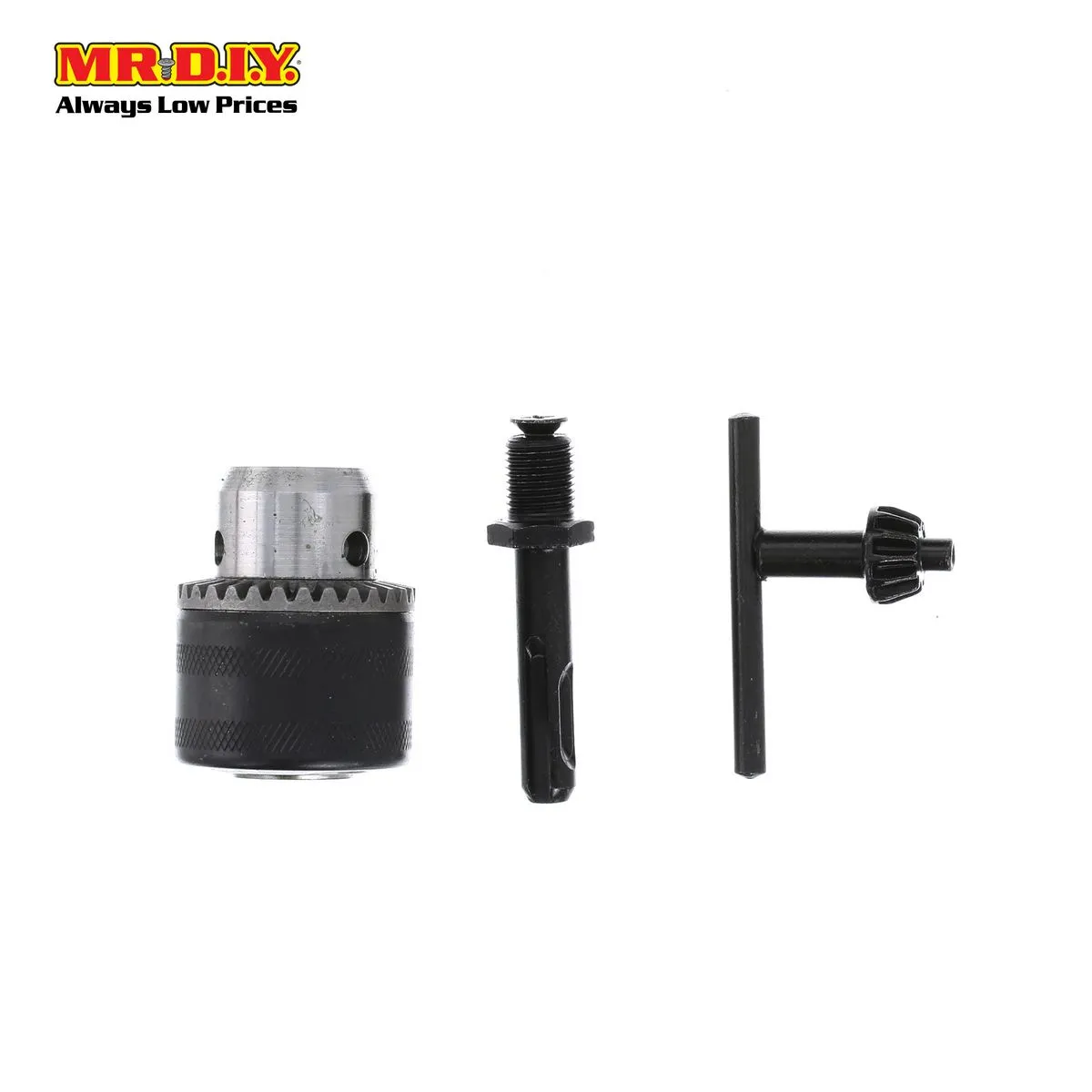 (MR.DIY) Drill Chuck With Shaft Adaptor Chuck Set 13mm