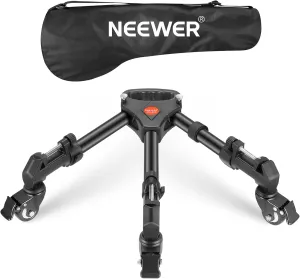 NEEWER Photography Tripod Dolly, Heavy Duty 33lbs Capacity Tripod Wheels with 2 inch Rubber Wheels, Adjustable Leg Mount and Carry Bag for Canon Nikon Sony DSLR Cameras Camcorder Photo Video Lighting
