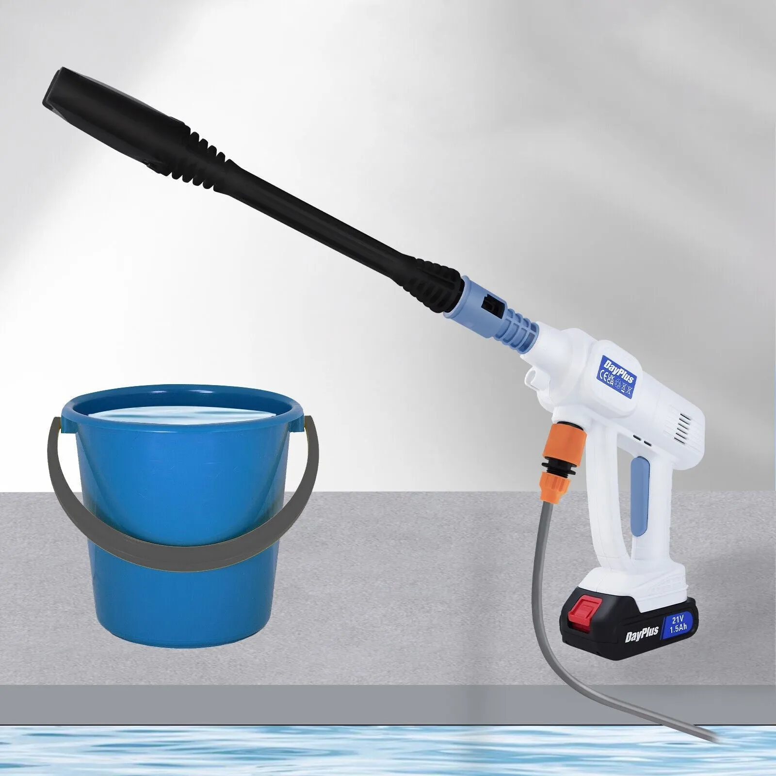 Portable Battery-Powered Cordless Pressure Washer for Cars & Driveways