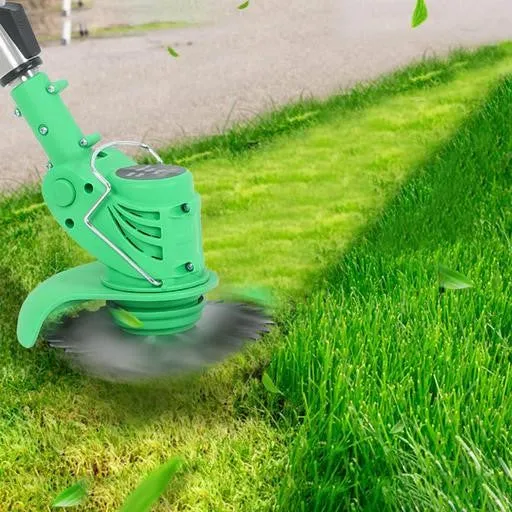 Powerful Cordless Weed Eater, Lightweight Electric Grass Trimmer