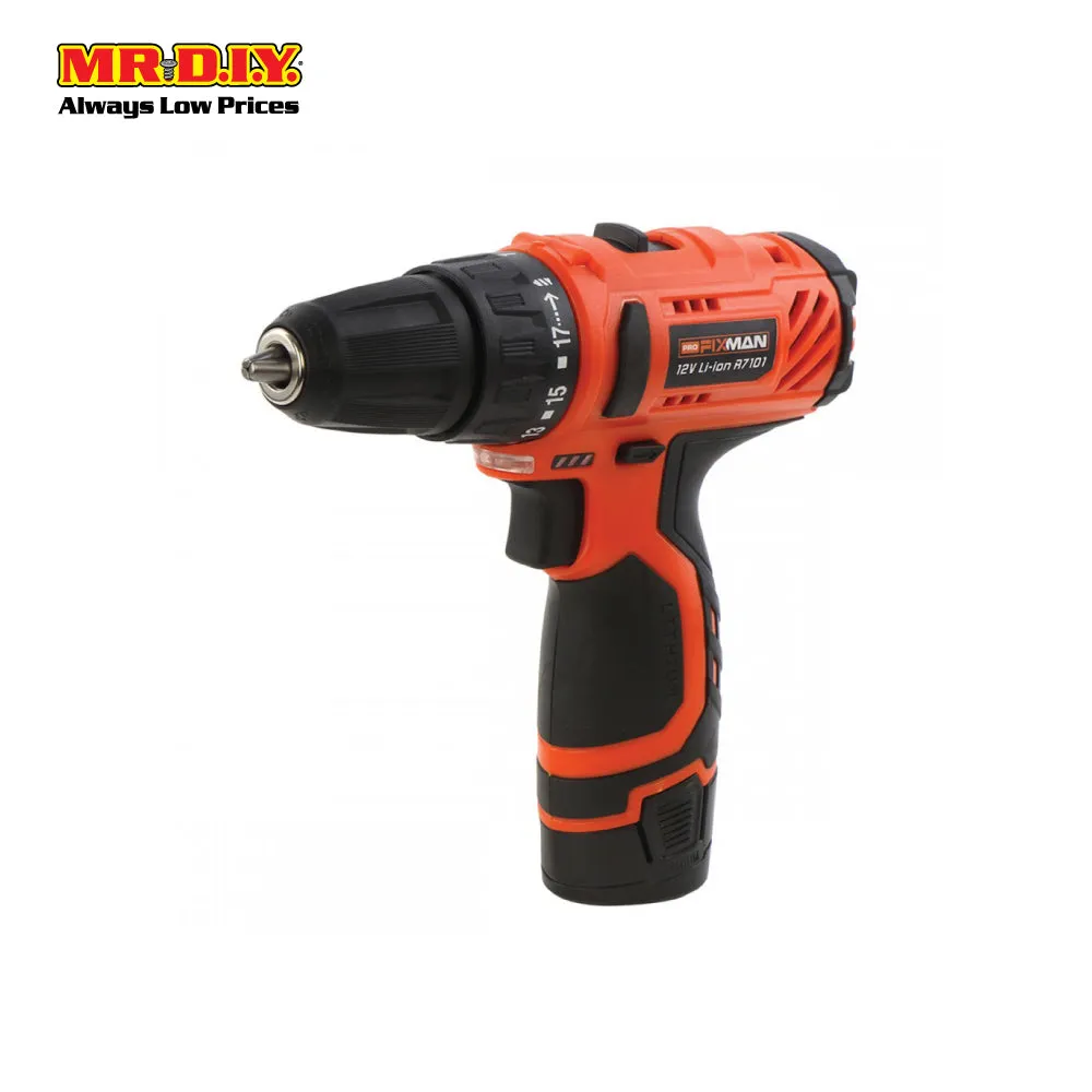 PRO FIXMAN Cordless Drill Set (12V)