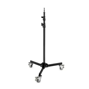 Proaim 5/8 Folding Wheel Base Stand for Lights & Studio Photography | Max. Height: 8.6 Feet