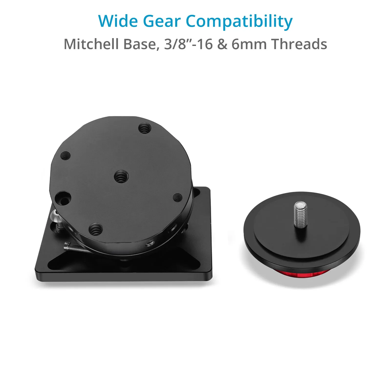 Proaim Camera Support Leveling Base  Mitchell & 3/8 Base Mount