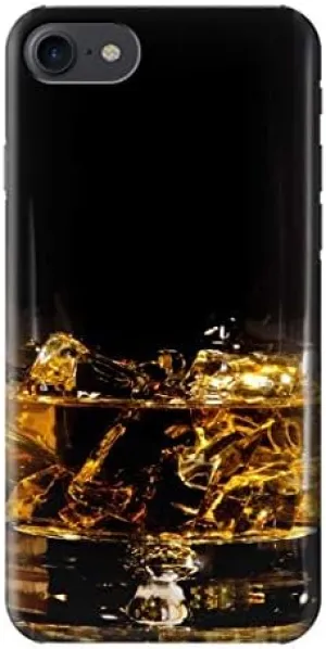 R2742 Ice Whiskey Whisky Glass Case Cover for iPhone 8