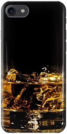 R2742 Ice Whiskey Whisky Glass Case Cover for iPhone 8