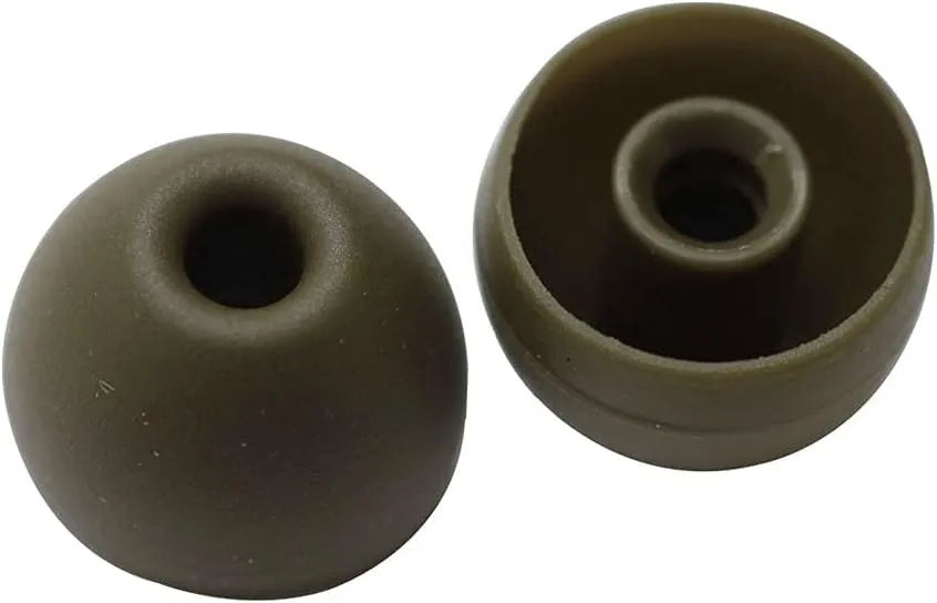 Replacement Silicone Earbuds Ear Tips Eargels Buds Set Compatible with Beats by Dr. Dre Powerbeats Pro Wireless in-Ear Earphones (4 Pairs/Moss)