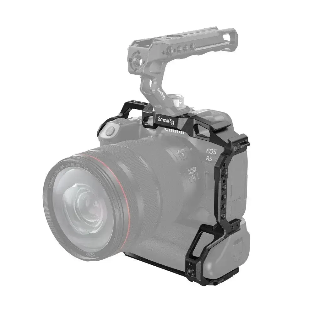 SmallRig 3464B Camera Cage for Canon EOS R5 / R6 / R5C / R6 Mark II with BG-R10 Battery Grip