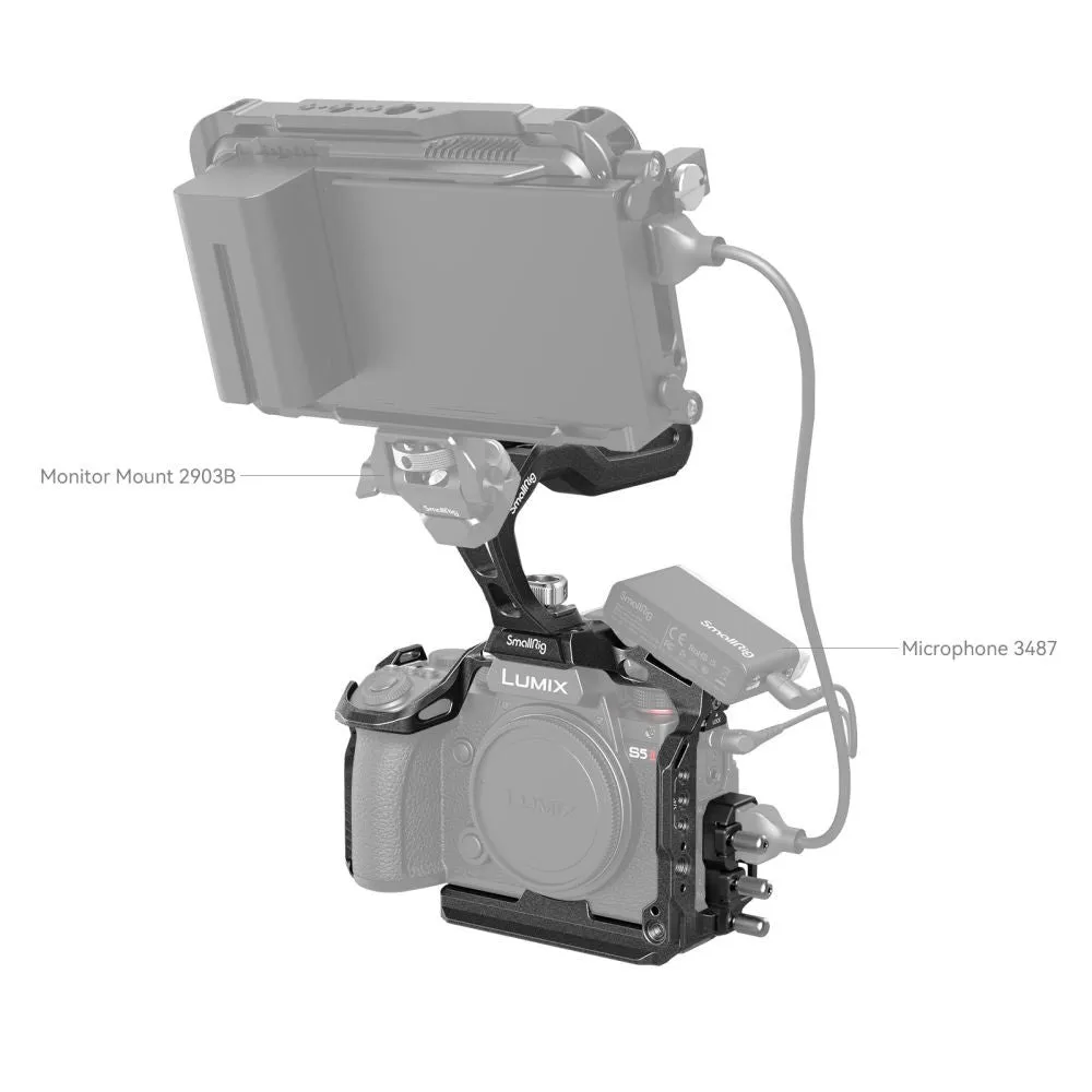 SmallRig 4024 Black Mamba Cage Kit for Panasonic LUMIX G9II/ S5II/ S5IIX