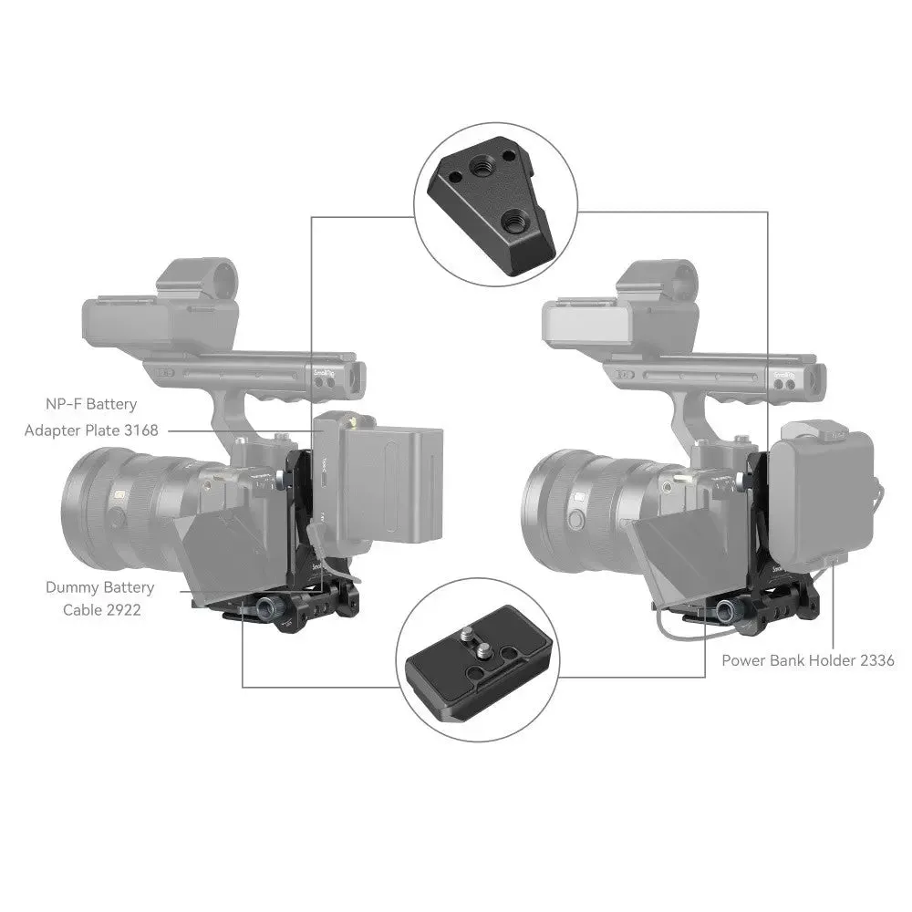 SmallRig 4064 Compact V-Mount Battery Mounting System