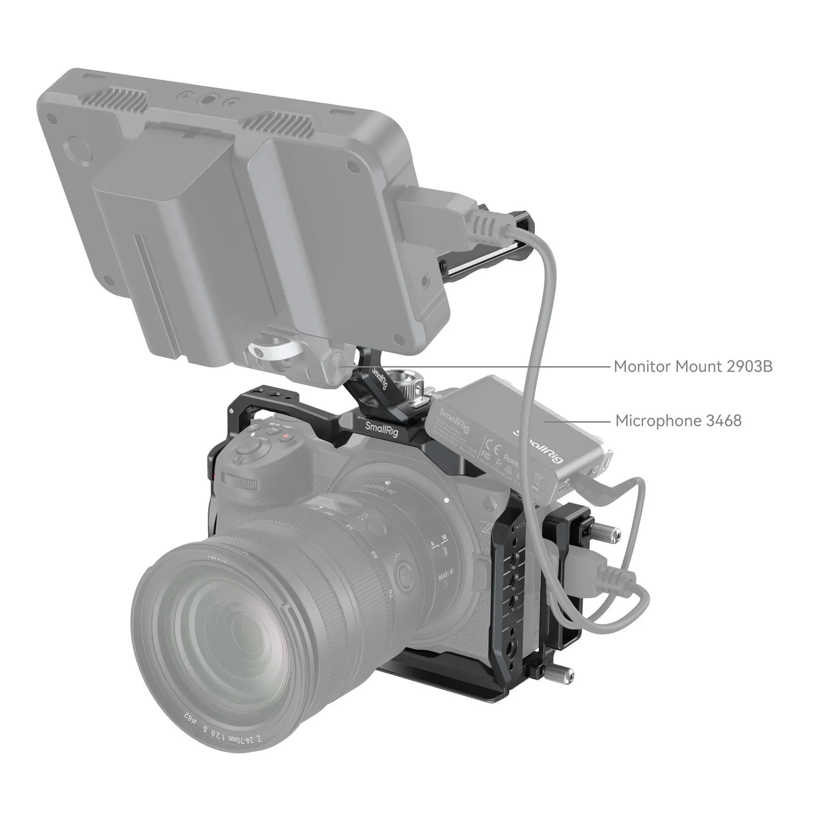 SmallRig 4520 Camera Cage Kit for Nikon Z 6III