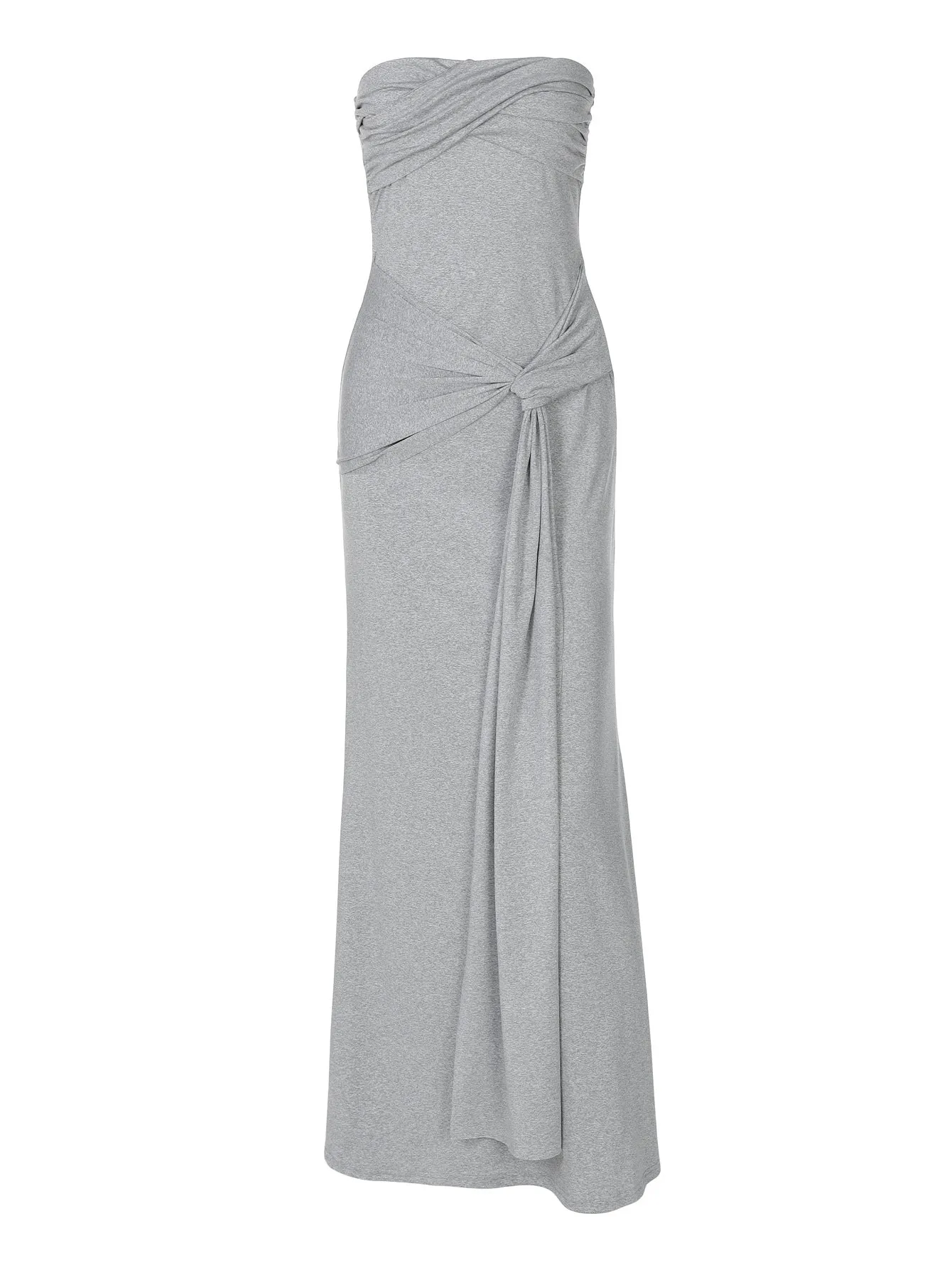 Solid Color High Waisted Sleeveless Dress