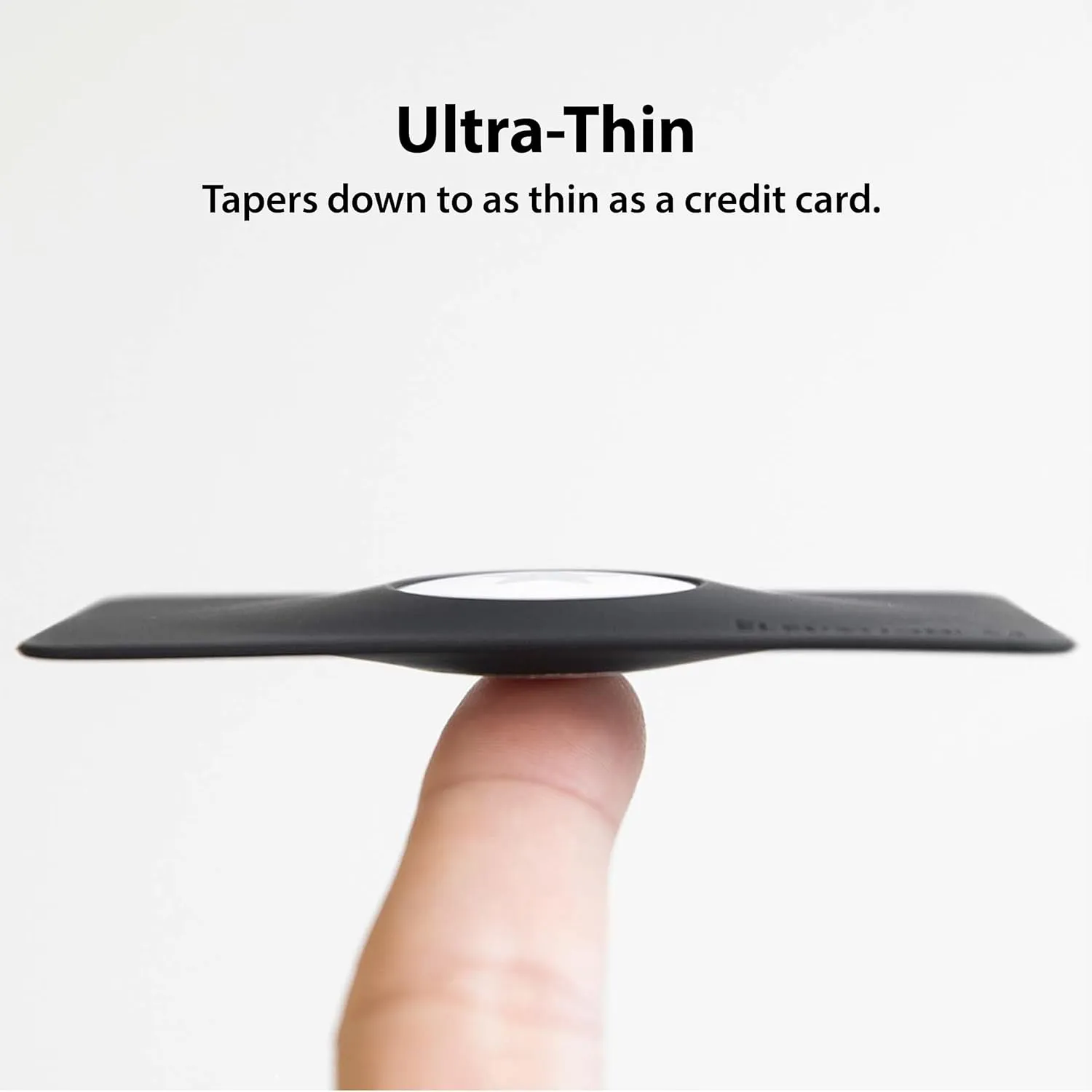 TagVault AirTag Wallet Holder - The Thinnest AirTag Wallet Card Insert | Flexible, Stays Hidden, Patent Pending | Elevation Lab