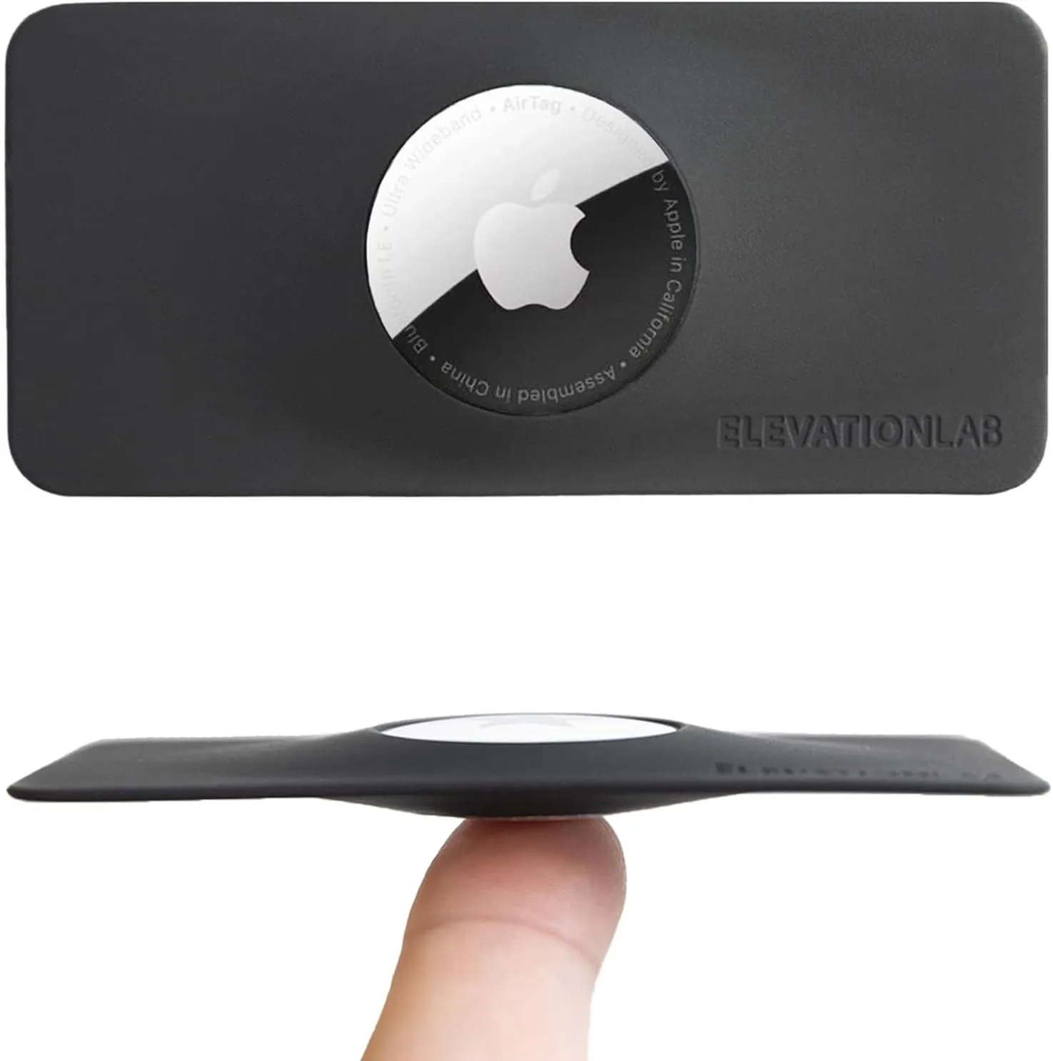 TagVault AirTag Wallet Holder - The Thinnest AirTag Wallet Card Insert | Flexible, Stays Hidden, Patent Pending | Elevation Lab