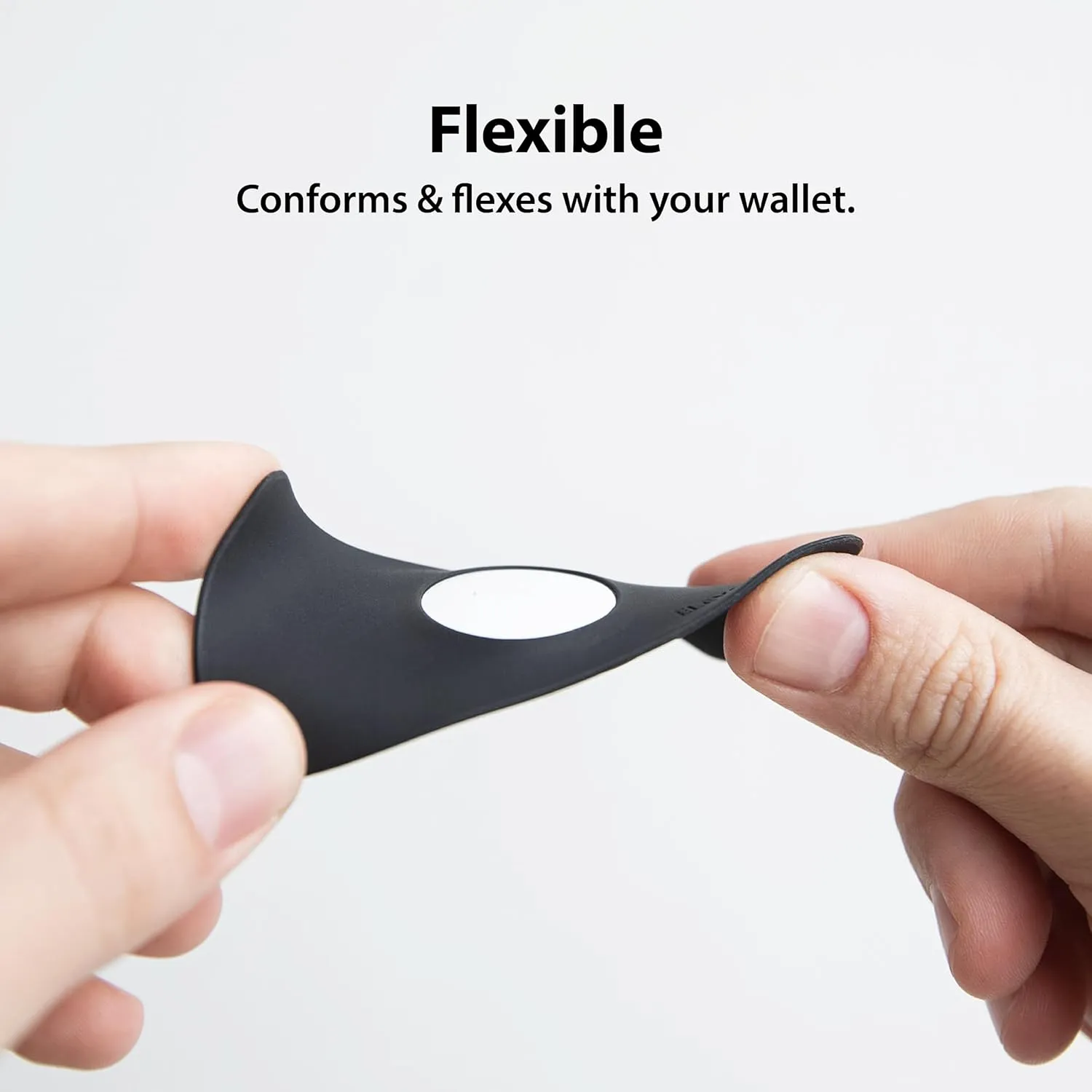 TagVault AirTag Wallet Holder - The Thinnest AirTag Wallet Card Insert | Flexible, Stays Hidden, Patent Pending | Elevation Lab